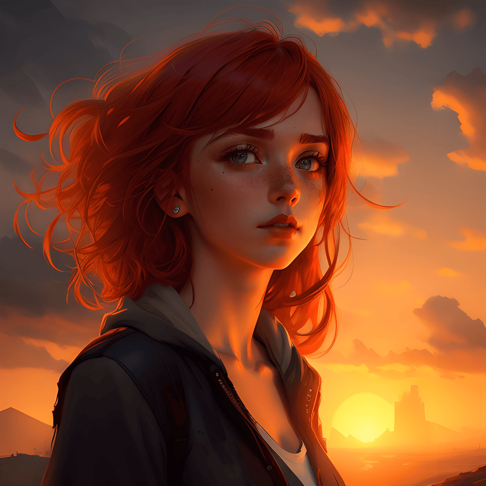 Album cover art for "Цвета алого заката (Colors Of A Scarlet Sunset)" by Ksenon