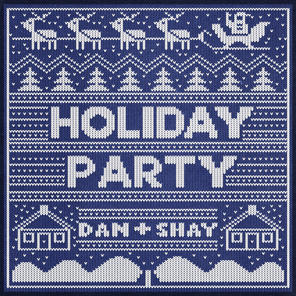 Album cover art for "Holiday Party" by Dan + Shay