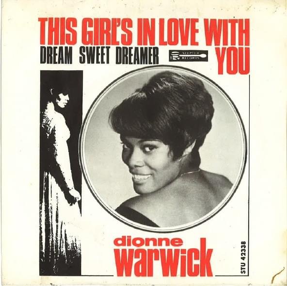 Album cover art for "This Girl’s In Love with You" by Dionne Warwick