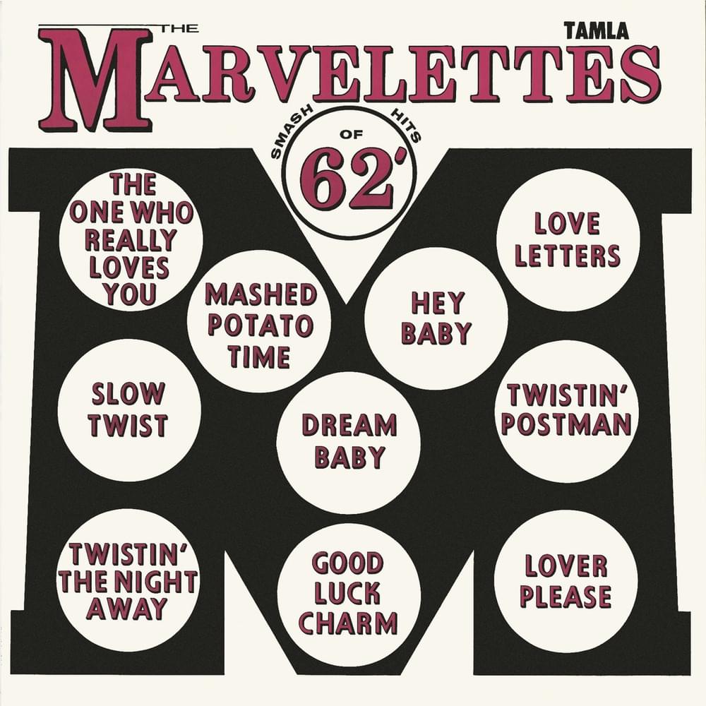 Album cover art for "Hey Baby" by The Marvelettes