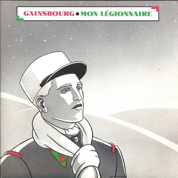 Album cover art for "Mon légionnaire" by Serge Gainsbourg
