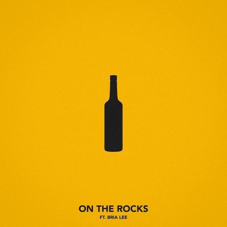 Album cover art for "On The Rocks" by Chris Webby & Bria Lee