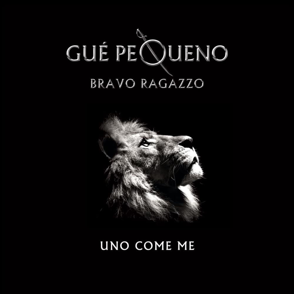 Album cover art for "Uno Come Me" by Guè