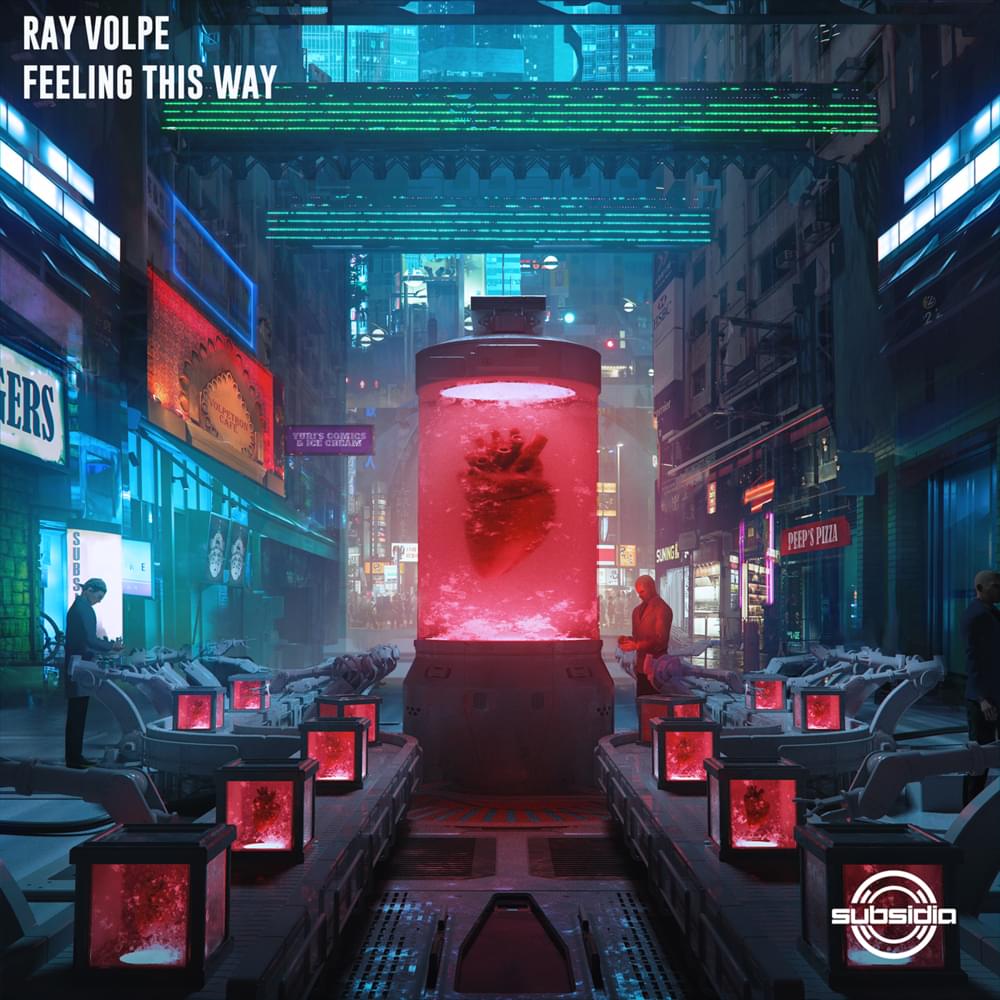 Album cover art for "Feeling This Way" by Ray Volpe