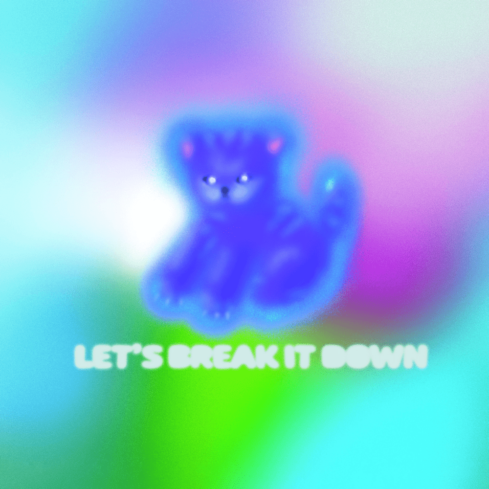 Album cover art for "Let’s Break it Down" by NEIL FRANCES & St. Panther