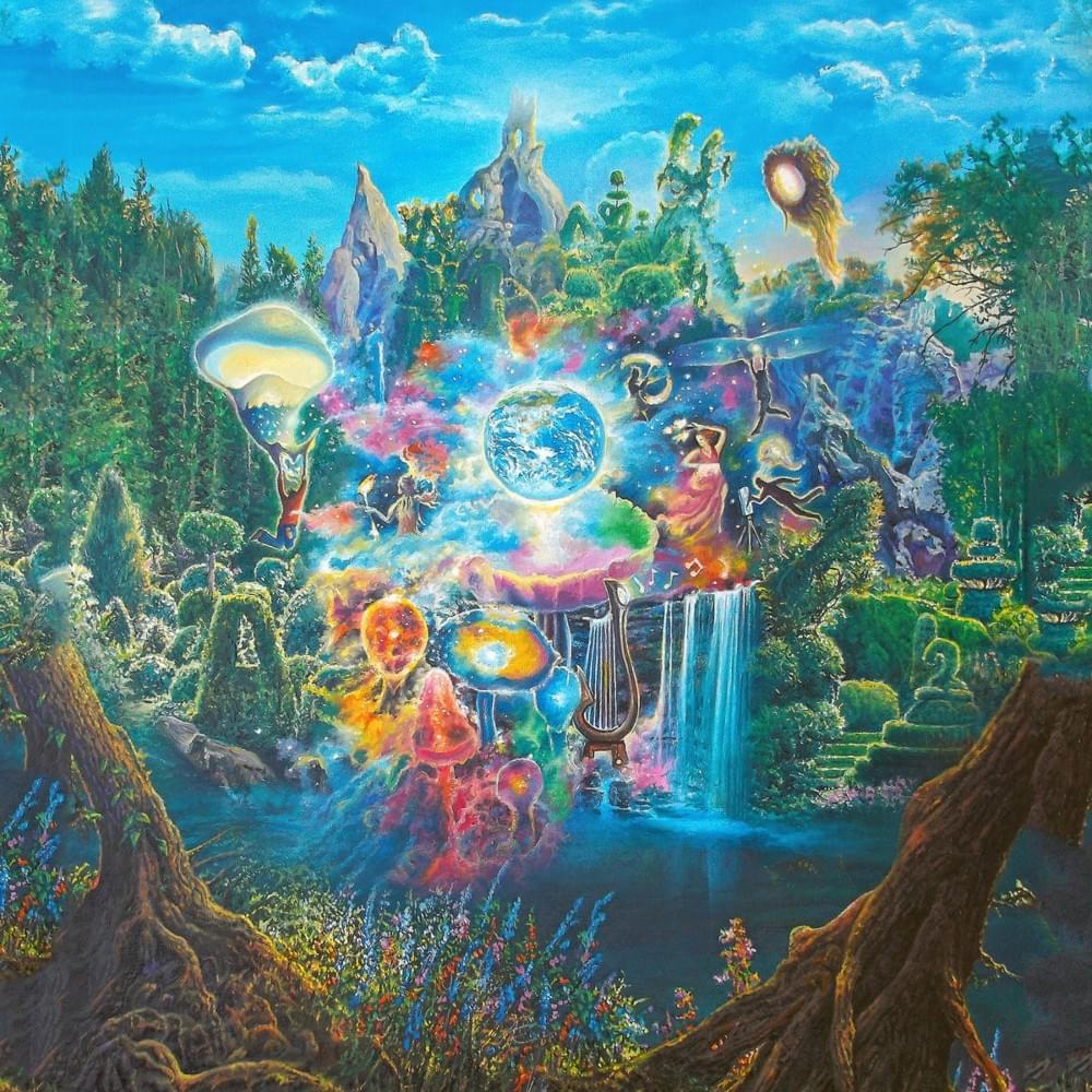 Album cover art for "Nether Congrenes" by Vinyl Williams