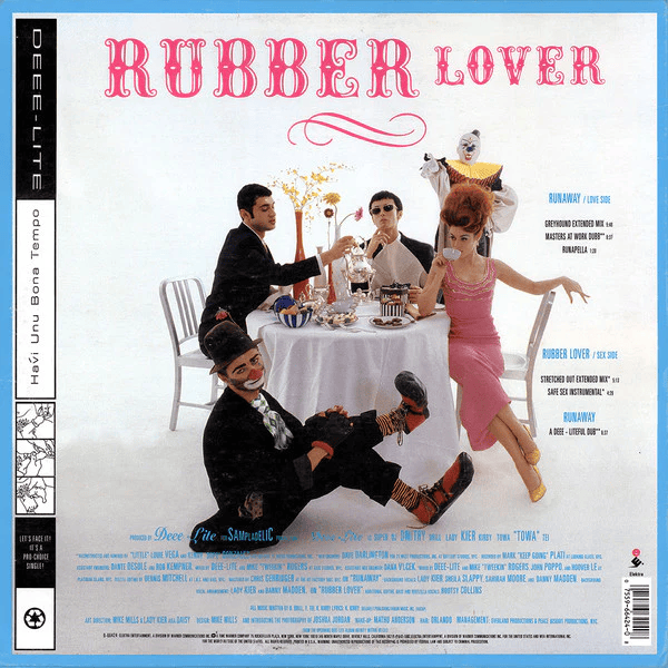 Album cover art for "Rubber Lover" by Deee-Lite