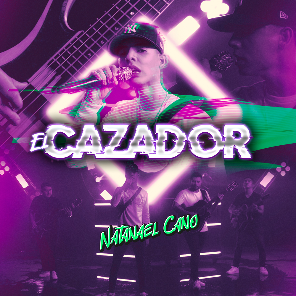 Album cover art for "El Cazador" by Natanael Cano