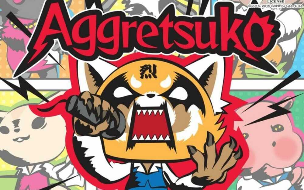 Album cover art for "YOUR MOM IS AN AGGRETSUKO HATER!!!" by Louverture & CAMOGOD & ​caspy