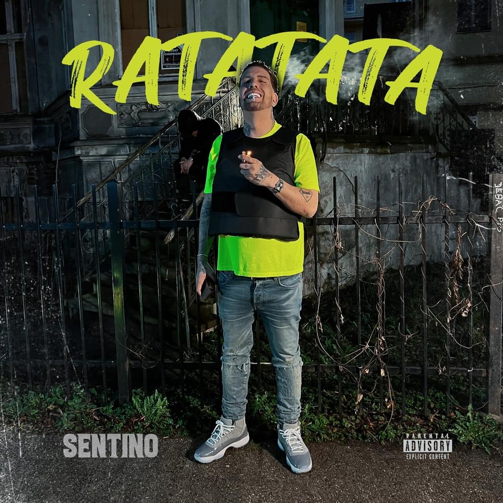 Album cover art for "RATATATA" by Sentino