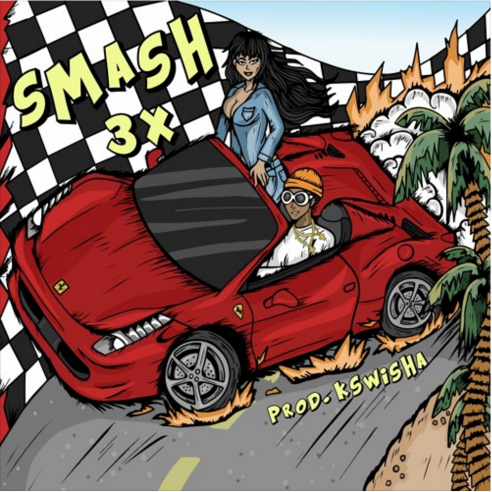 Album cover art for "Smash3x" by MadeinTYO