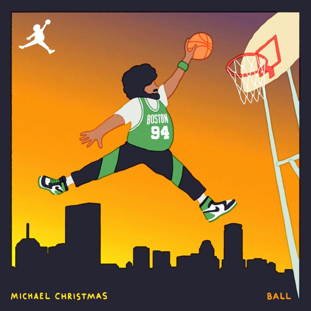 Album cover art for "Ball" by Michael Christmas