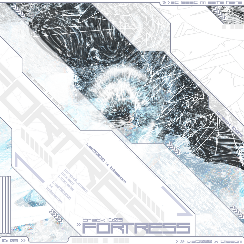 Album cover art for "fortress" by vai5000