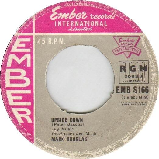 Album cover art for "Upside Down" by Mark Douglas