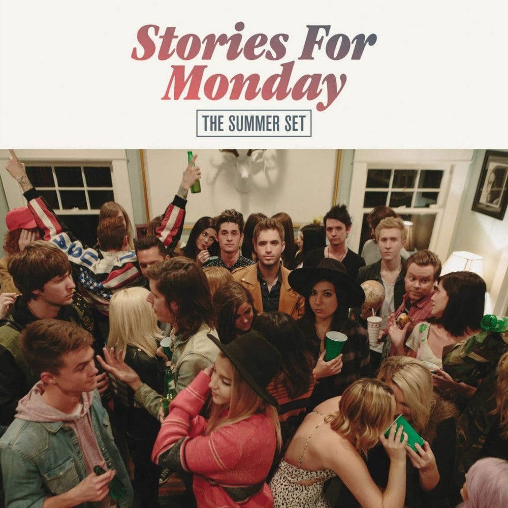 Album cover art for "Wasted" by The Summer Set