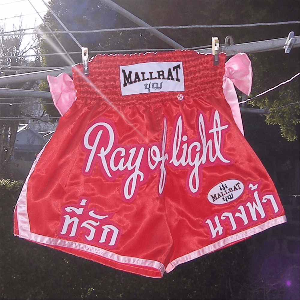 Album cover art for "Ray of Light" by Mallrat