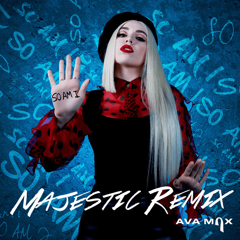 Album cover art for "So Am I (Majestic Remix)" by Ava Max