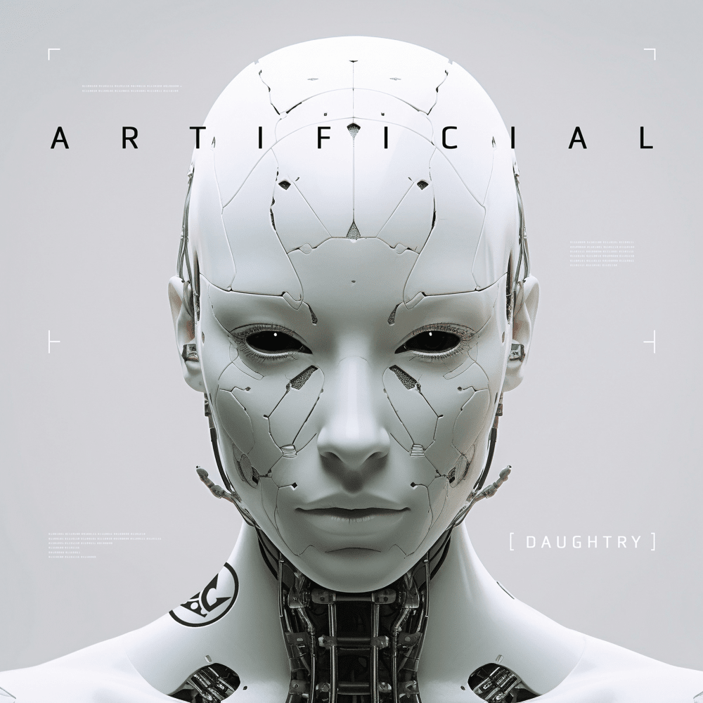 Album cover art for "ARTIFICIAL" by Daughtry