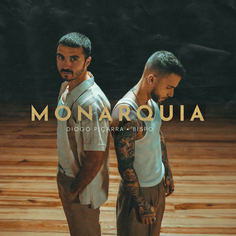 Album cover art for "Monarquia" by Diogo Piçarra & Bispo
