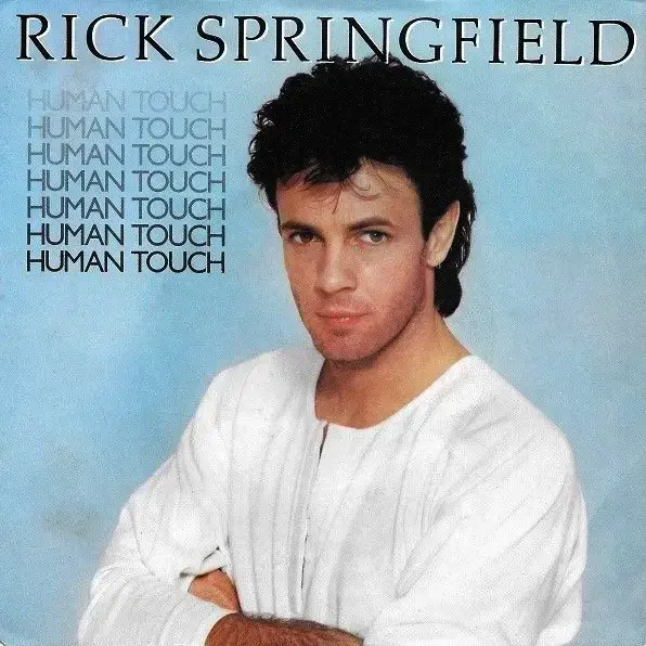 Album cover art for "Human Touch" by Rick Springfield