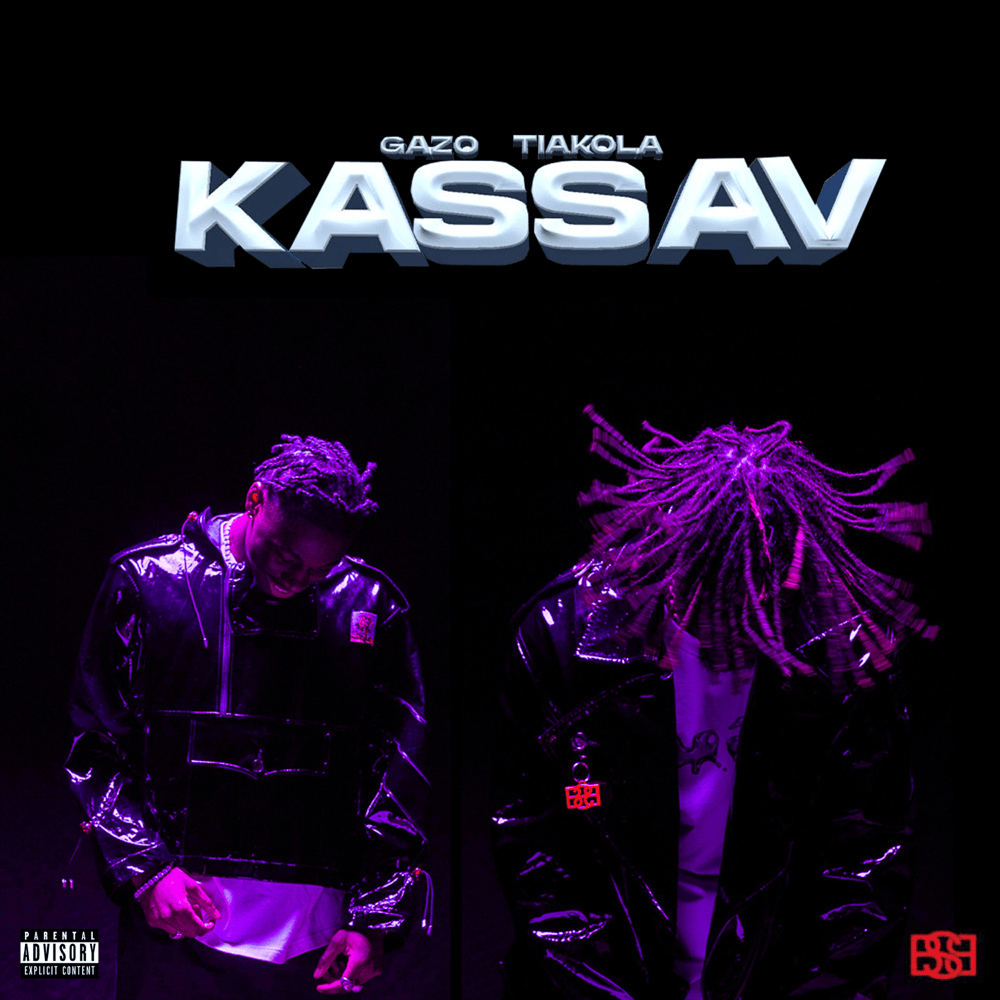 Album cover art for "KASSAV" by Planète Rap & Tiakola