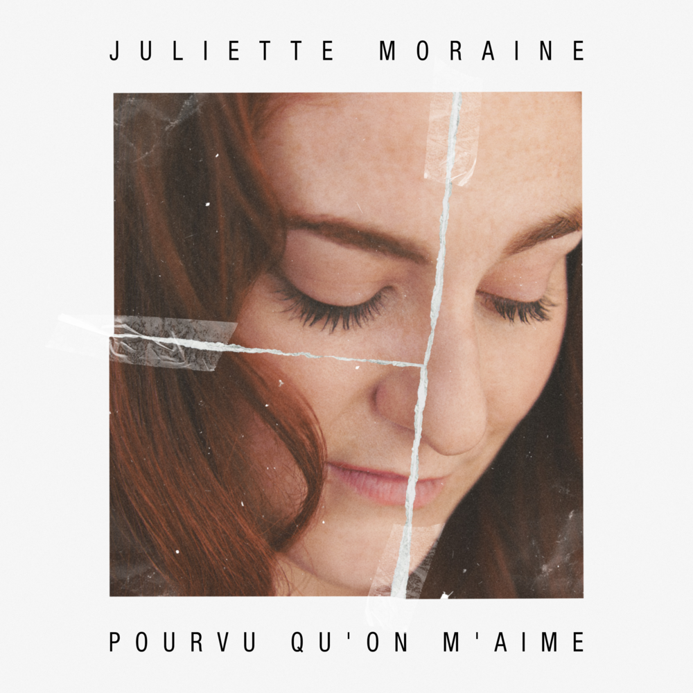 Album cover art for "Pourvu qu’on m’aime" by Juliette Moraine
