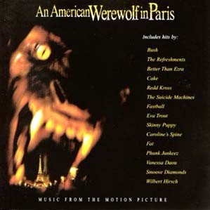 Album cover art for "Theme From An American Werewolf in Paris" by Wilbert Hirsch