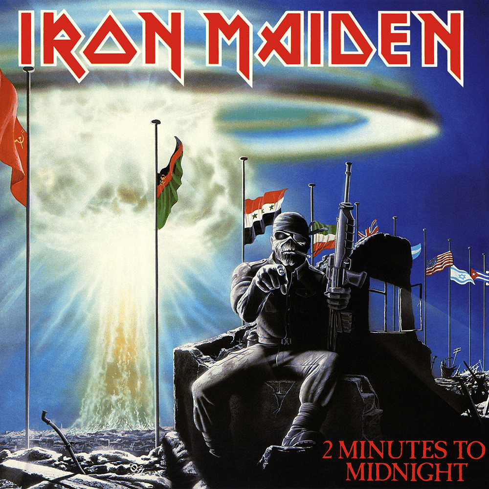 Album cover art for "2 Minutes to Midnight" by Rockstar Games