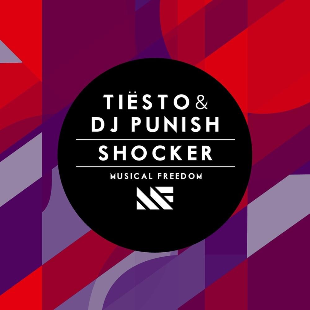 Album cover art for "Shocker" by Tiësto