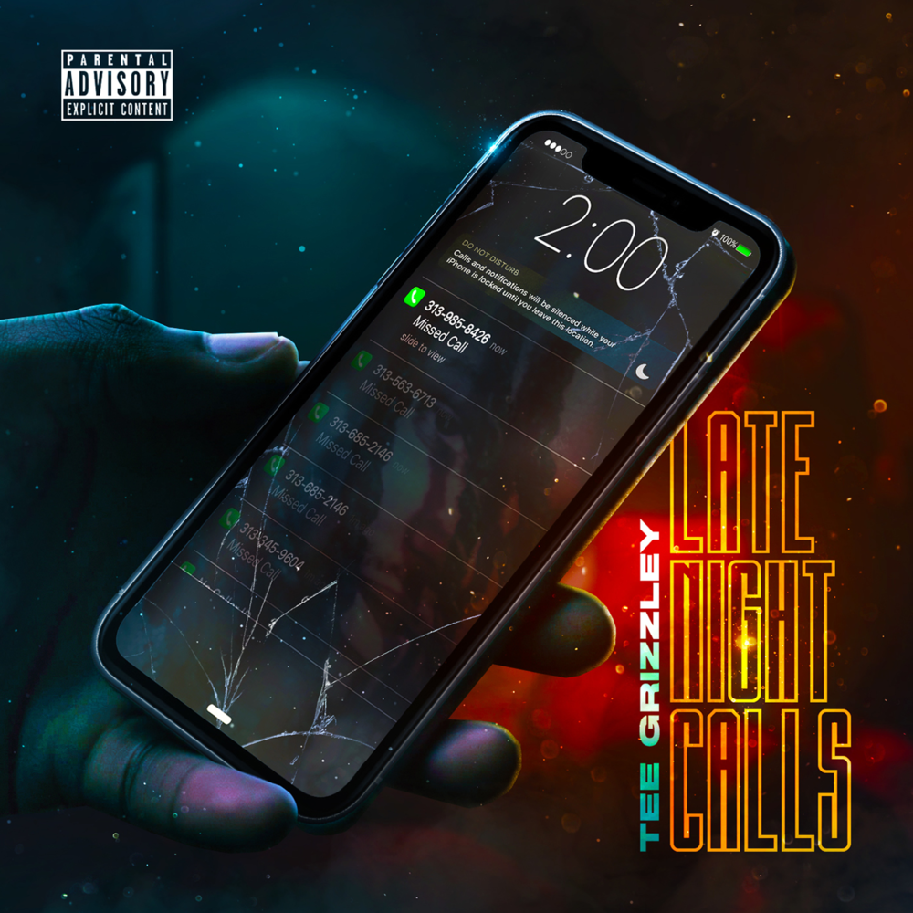 Album cover art for "Late Night Calls" by Tee Grizzley