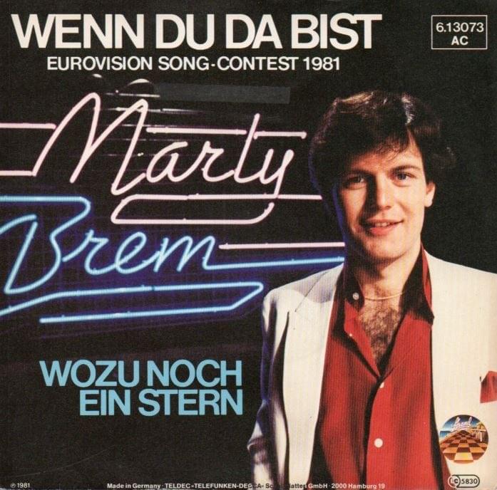 Album cover art for "Wenn du da bist" by Marty Brem