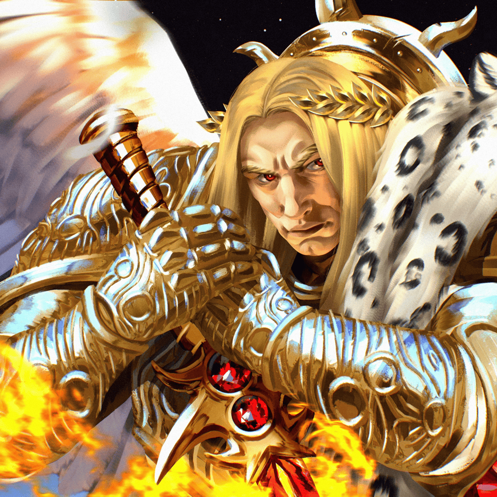 Album cover art for "Blood Angels" by Jonathan Young
