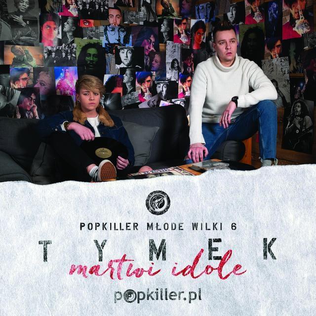 Album cover art for "Martwi idole" by Tymek