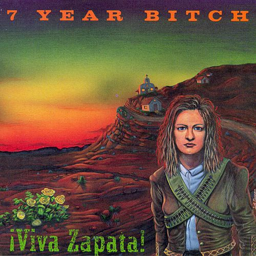 Album cover art for "The Scratch" by 7 Year Bitch