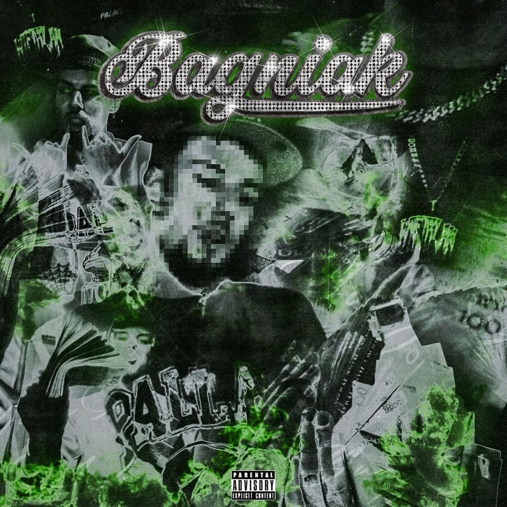 Album cover art for "Bagniak" by Yung Adisz
