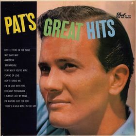 Album cover art for "Bernardine" by Pat Boone