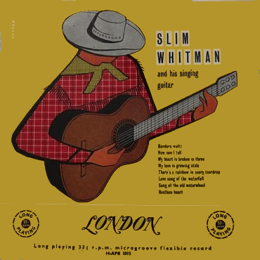 Album cover art for "Bandera Waltz" by Slim Whitman