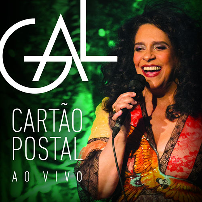 Album cover art for "Cartão Postal" by Gal Costa