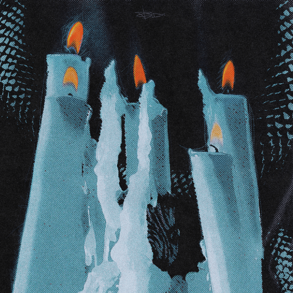 Album cover art for "ЭХО (ECHO)" by РЭЙДИ (RAY-D)