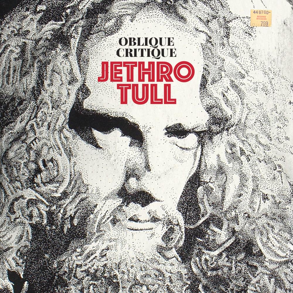 Album cover art for "Critique Oblique" by Jethro Tull