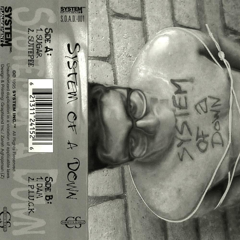 Album cover art for "Suite-Pee (1995 Demo)" by System Of A Down