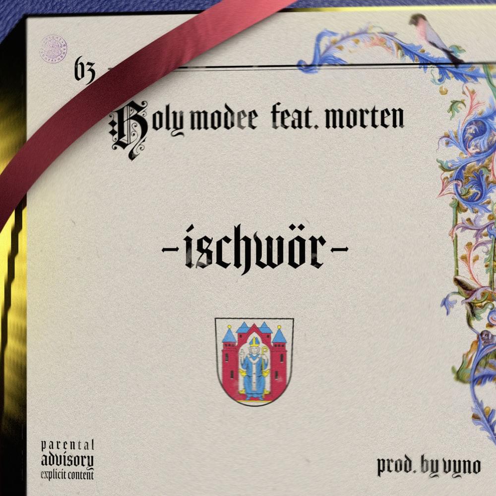 Album cover art for "​ischwör" by Holy Modee & morten
