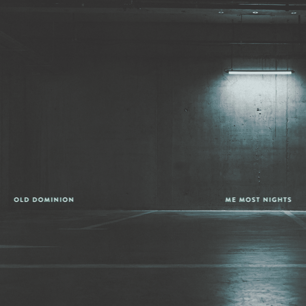 Album cover art for "Me Most Nights" by Old Dominion