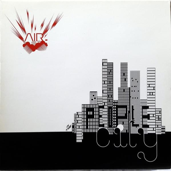 Album cover art for "People in the City" by Air