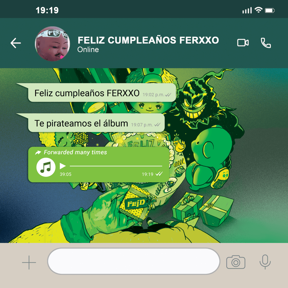Cover image for FELIZ CUMPLEAÑOS FERXXO TE PIRATEAMOS EL ÁLBUM