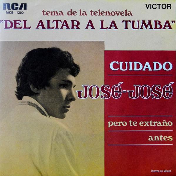 Album cover art for "Cuidado" by José José