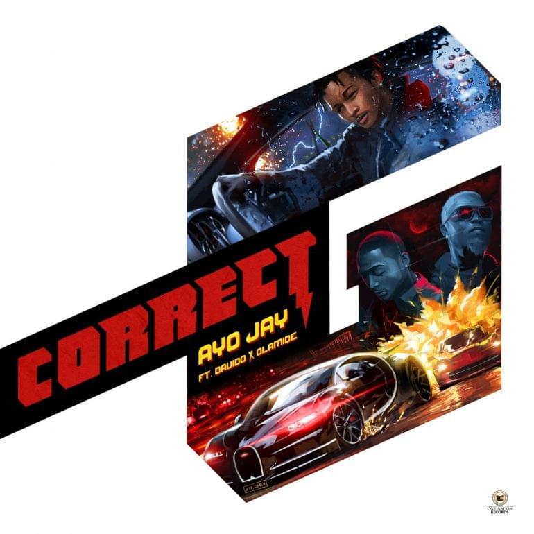 Album cover art for "Correct G!" by Ayo Jay & Olamide & Davido