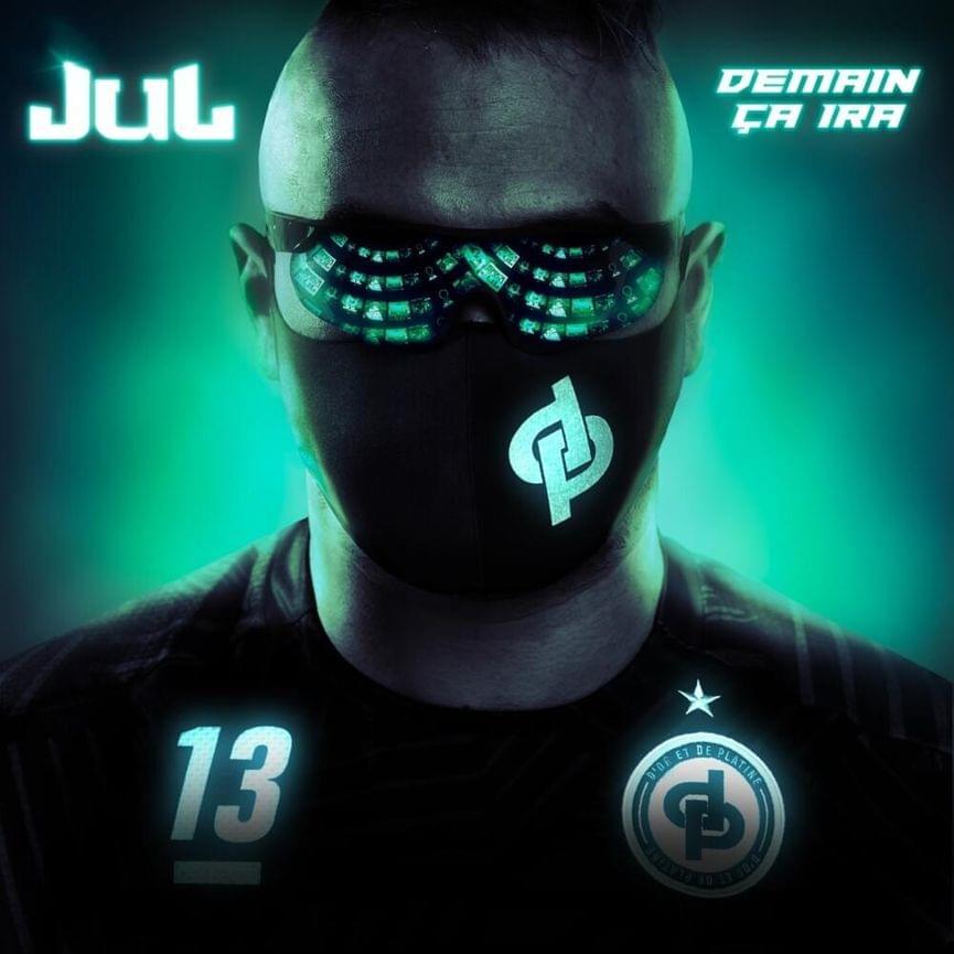Album cover art for "Pic et pic, alcool et drame" by JuL