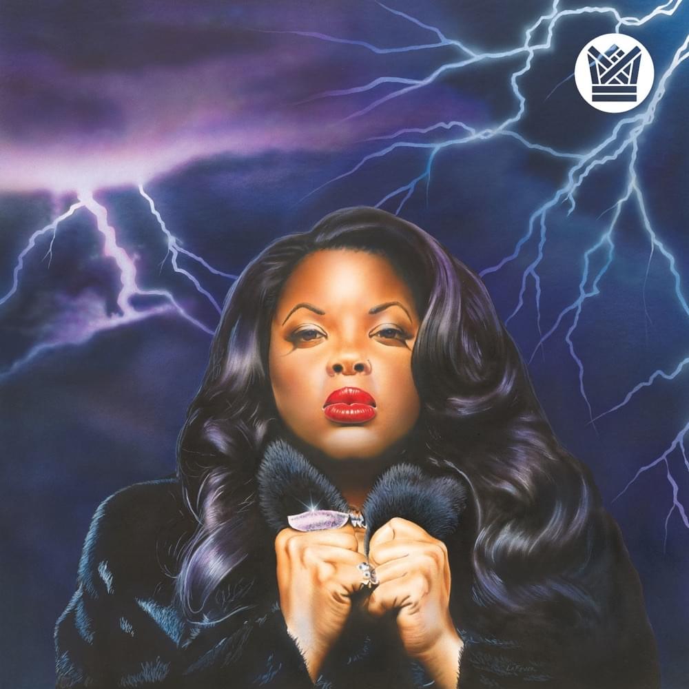 Album cover art for "Storms" by Lady Wray