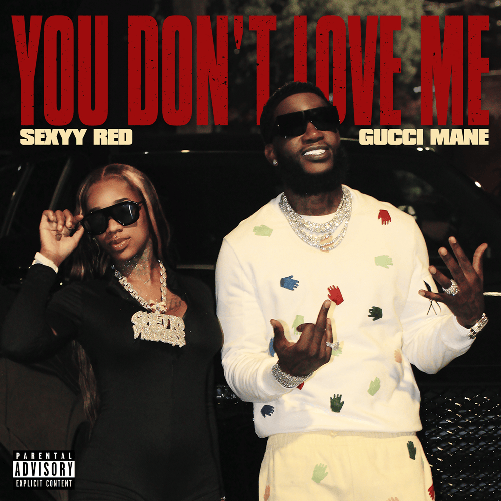 Album cover art for "You Don’t Love Me" by Gucci Mane